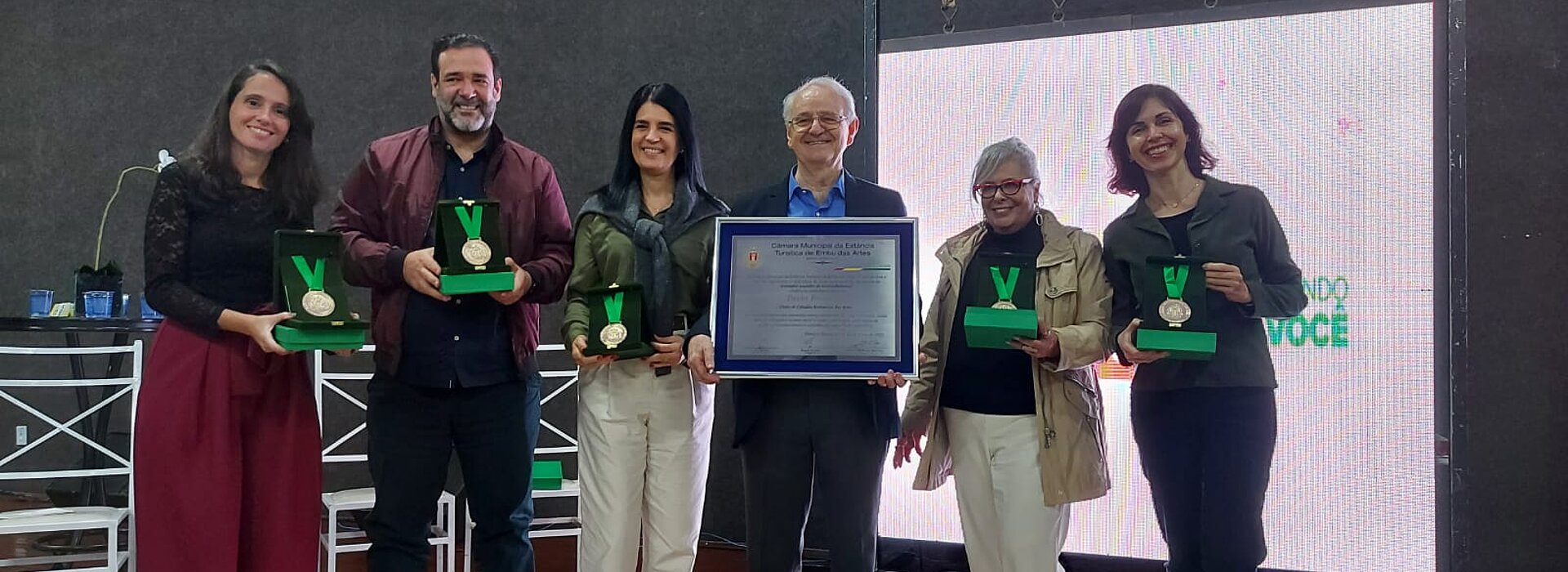 Hospital Universitário Evangélico Mackenzie recebe solenidade na