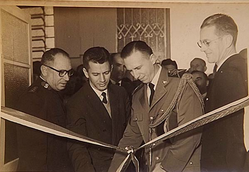 foto de 1959 - Inauguração Hospital Universitário Evangélico de Curitiba Mackenzie