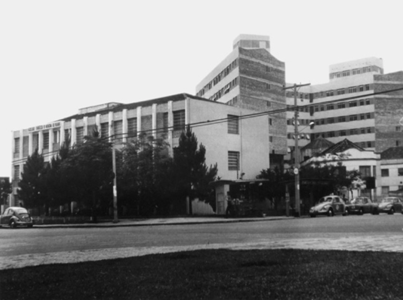foto de 1968 - 1969 - nascimento Faculdade Evangelica do Parana Mackenzie